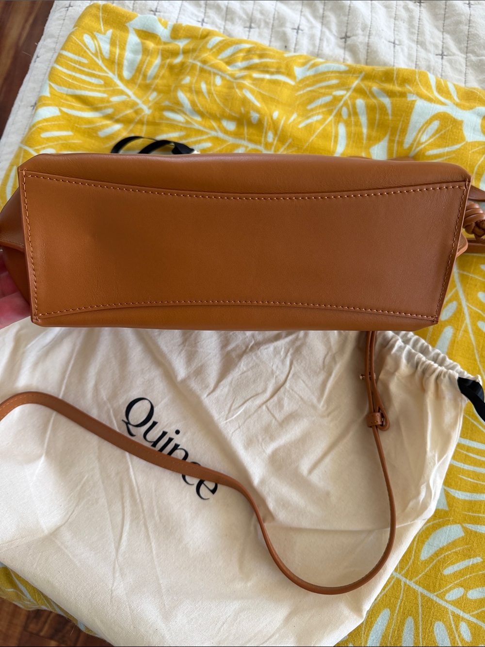 Quince leather pouch/purse - Picture 6 of 6